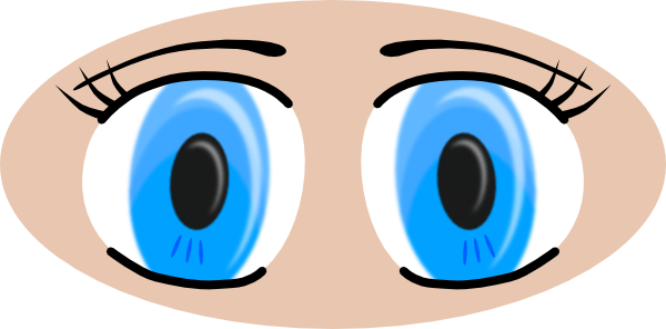 Big eyes clipart