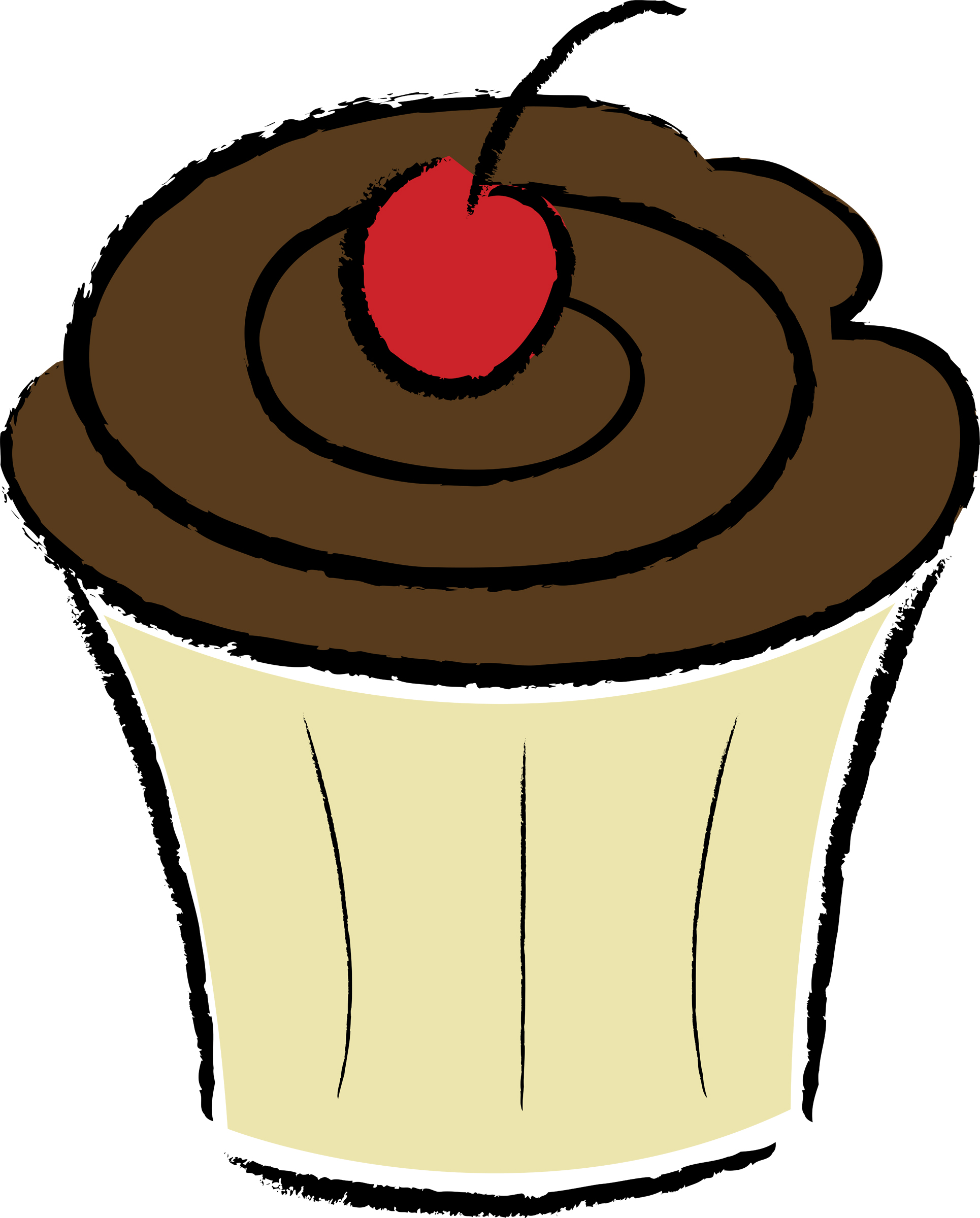 Cupcake clip art on cupcake art cupcake illustration clipartix ...