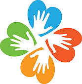 Free clipart helping hands