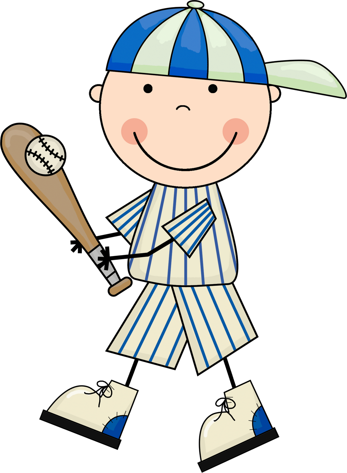 22+ Athletics baseball kid clipart