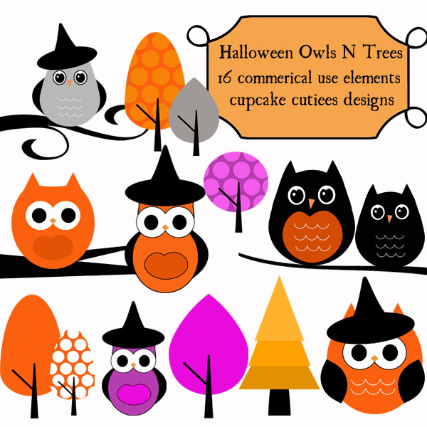 Halloween Owl Clipart - Free Clipart Images