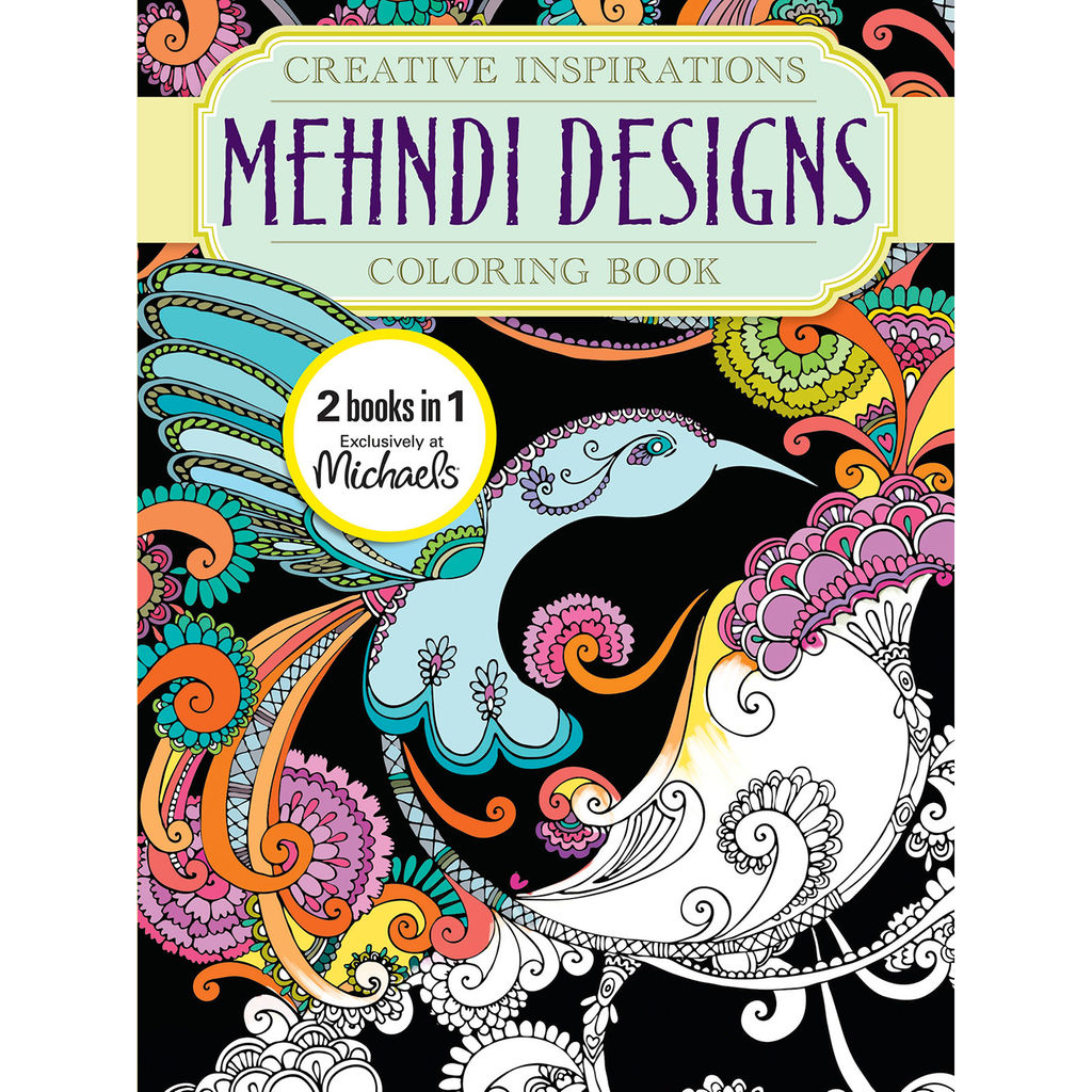 Creative Inspirations Mehndi Designs Coloring Book