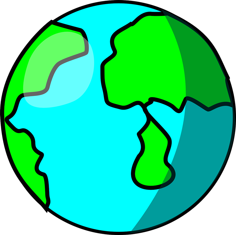 World globe clipart png