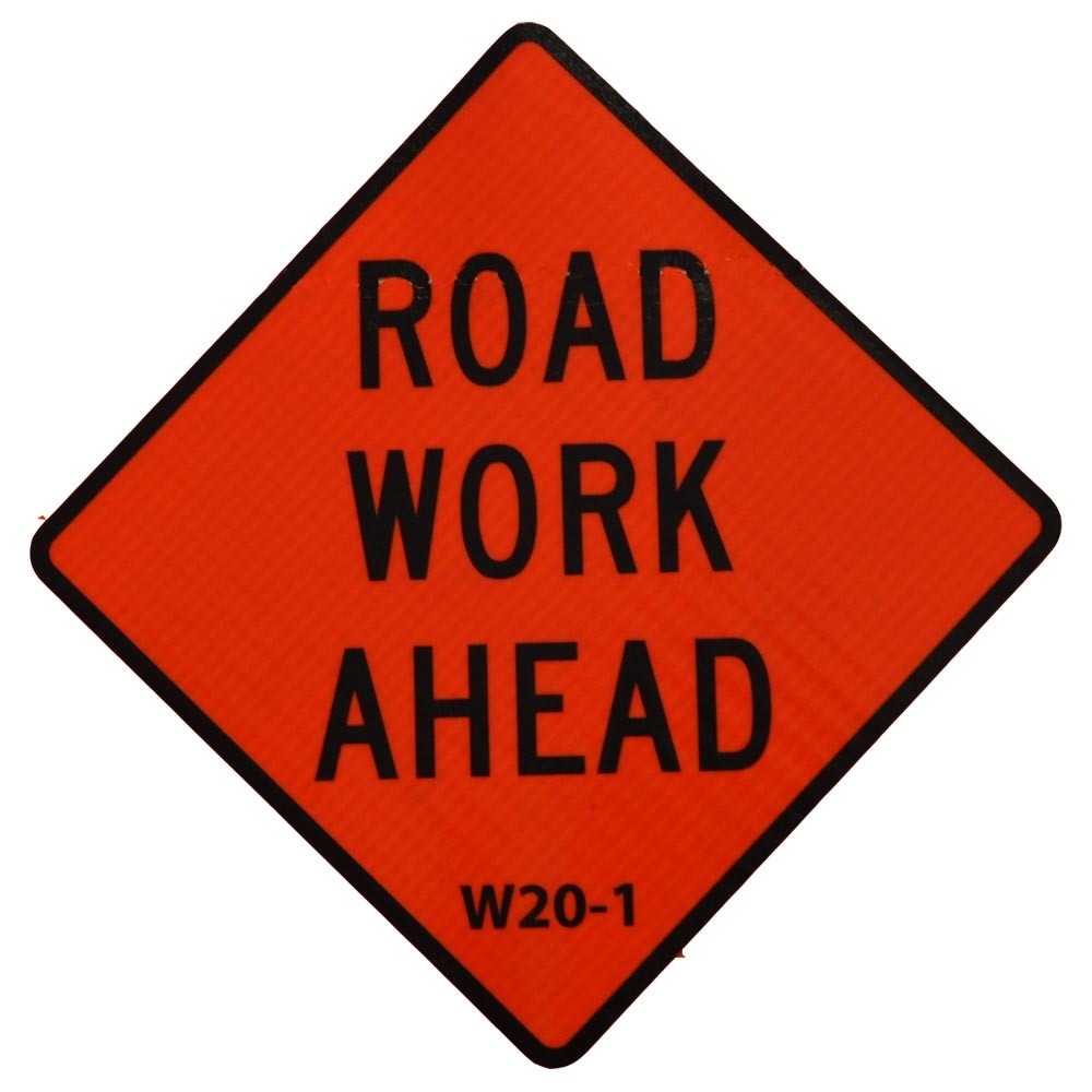 Road Work Signs Clipart