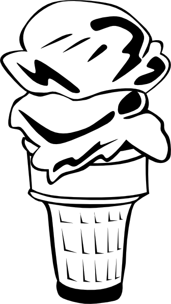 Black And White Clip Art Ice - ClipArt Best