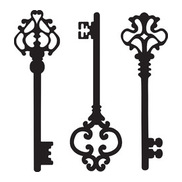 Skeleton Key Stencil - ClipArt Best