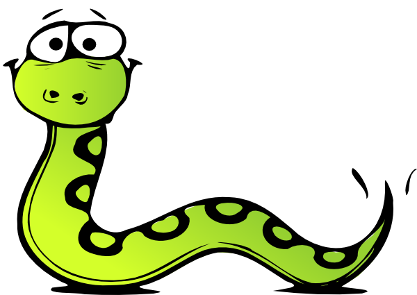 Cute snake clipart