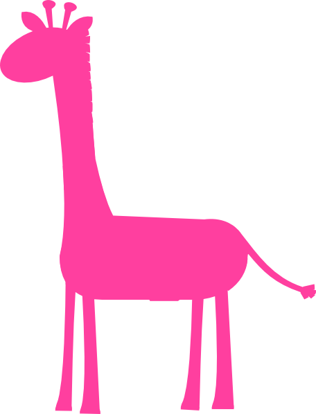 Baby Pink Giraffe Clip Art Free - ClipArt Best