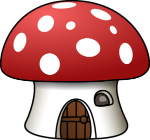 Gnome house clipart
