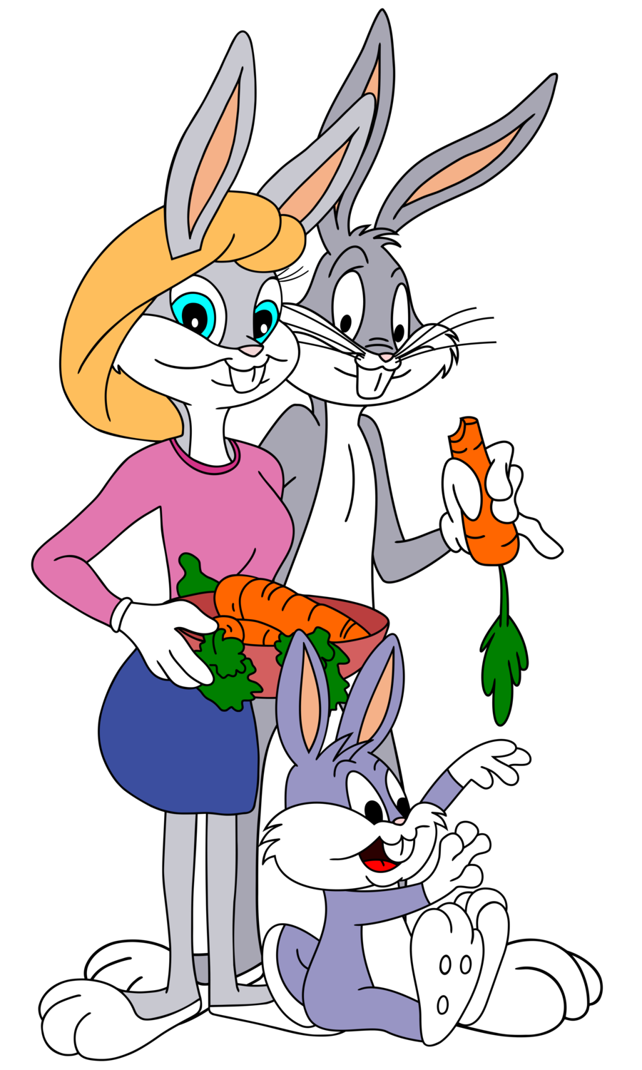 Bugs bunny, Art and Families