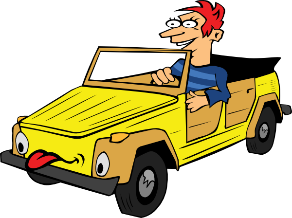 Cartoon Car Driving | Free Download Clip Art | Free Clip Art | on ...