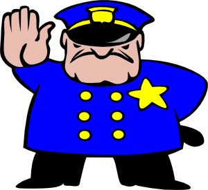 Police officer clipart free