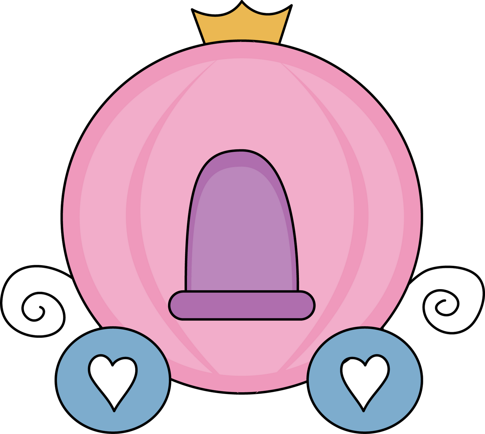 Princess Carriage Clipart - Free Clipart Images