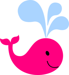 Pink Whale Clip Art - Free Clipart Images