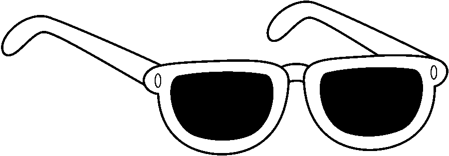 Sun glasses clip art