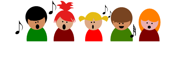 Children Singing Clipart - Free Clipart Images
