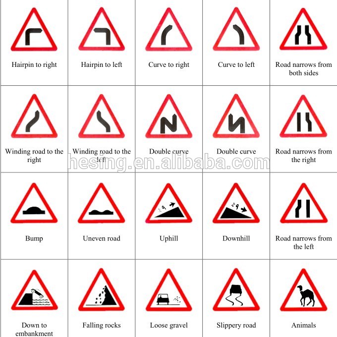 Alibaba China Manufacturer Custom Traffic Signs And Symbols - Buy ...