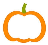 Pumpkin Clipart Outline