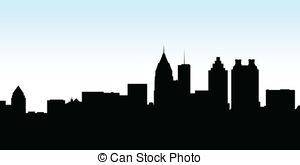 Atlanta skyline clipart