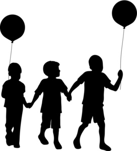 Children Silhouette Clip Art - ClipArt Best