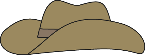 Cowboy hat clipart transparent background