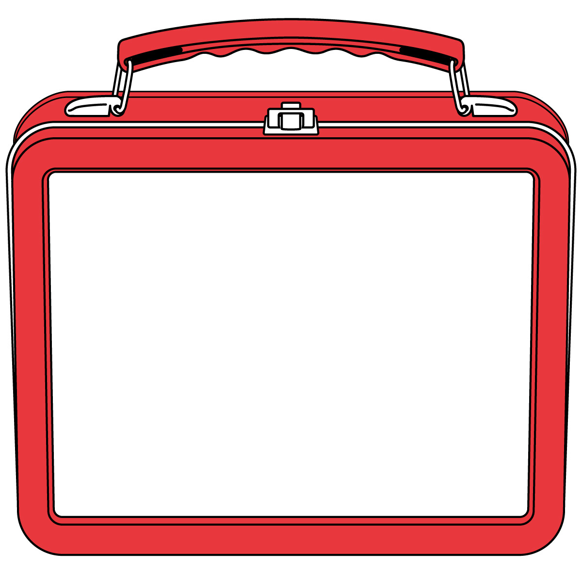 Cartoon Lunch Box Clipart