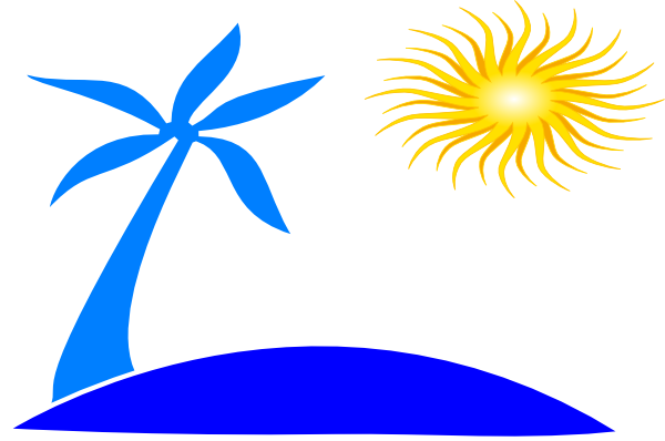 Palm Tree And Beach Pictures | Free Download Clip Art | Free Clip ...