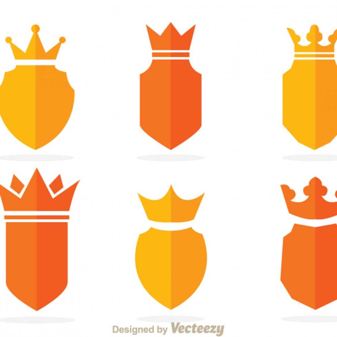 Free vector Crown And Shield Vectors #24159 | My Graphic Hunt