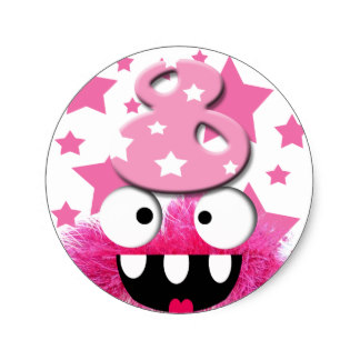 Cartoon Numbers Stickers | Zazzle