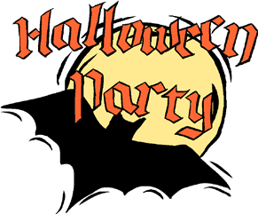 Halloween Party Clipart #2 - Clip Art Pin