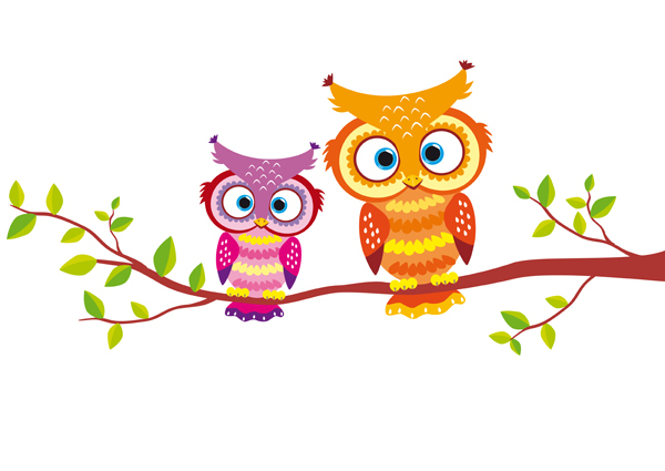 Cute owl on Behance