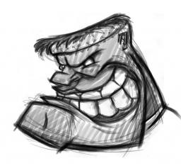 Frankenstein cartoon character monster drawings sketches