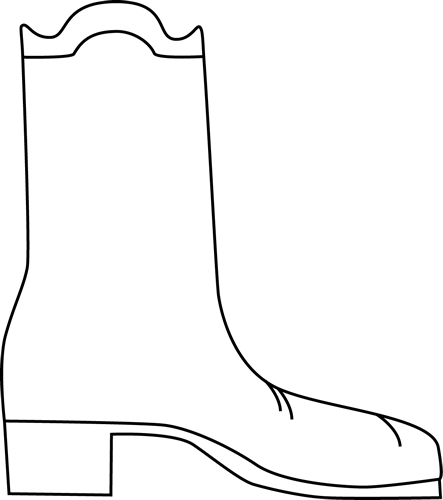 Cowboy Boot Clip Art