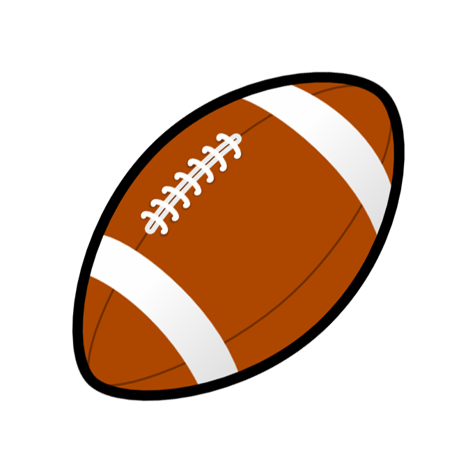 Flag Football Clipart Black And White - Free ...