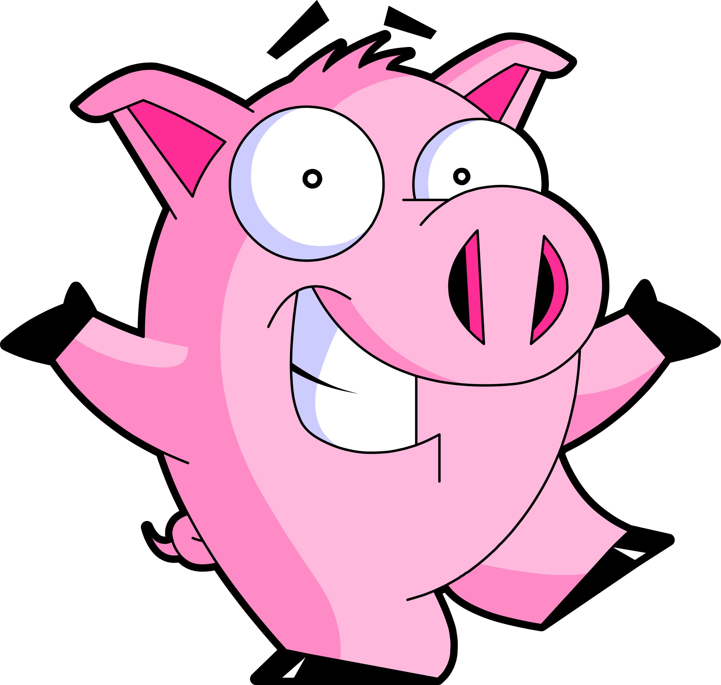 Pictures Of Animated Pigs - ClipArt Best