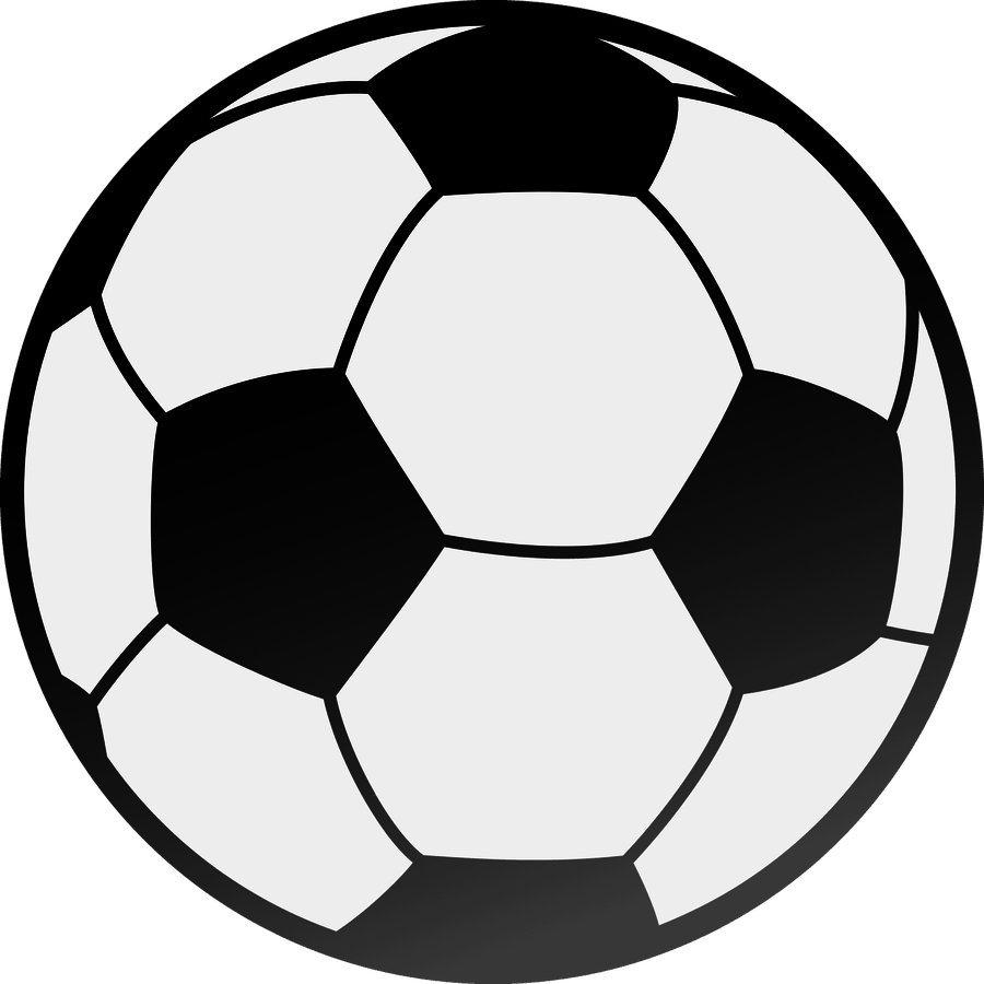 Printable picture of a soccer ball clipart 3