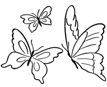 Printable Butterfly Cutouts