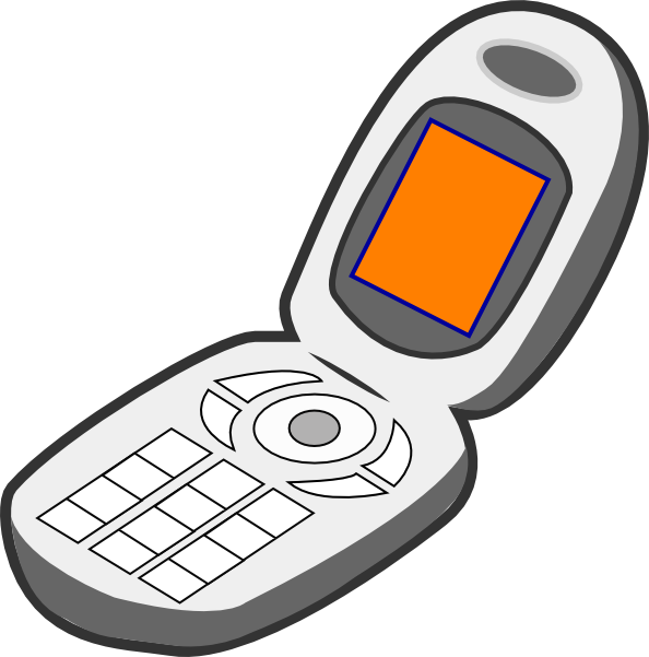 Mobile phone clip art