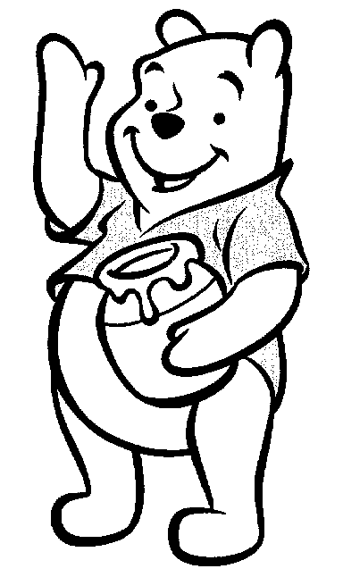 Imagen para colorear Winnie the pooh | ImÃ¡genes HD