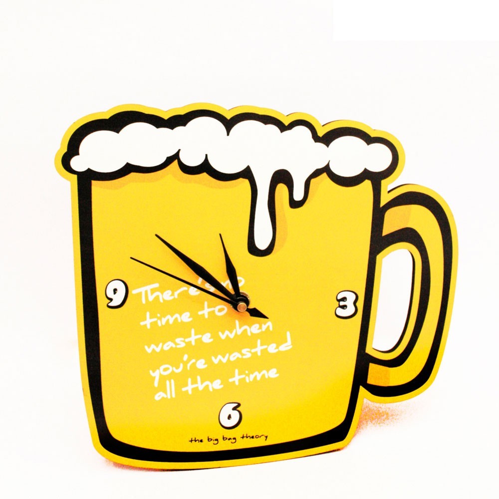 Beer Mug Clock - Unique designer products from Aniika