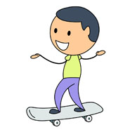 Free Sports - Skateboarding Clipart - Clip Art Pictures - Graphics ...