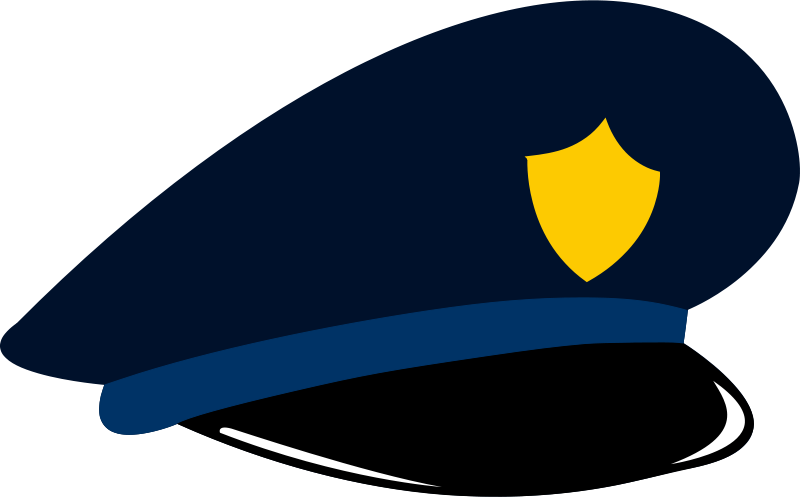 Clipart - Police Cap - Free Clipart Images