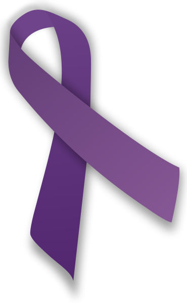 Purple Ribbon Border Clipart