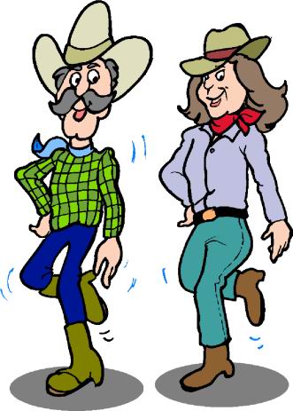 Line Dancing Clipart