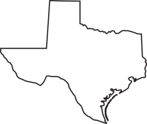 Texas Outline clip art - Free Clipart Images