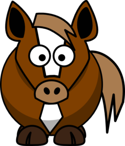 Cartoon Horse Clip Art - vector clip art online ...