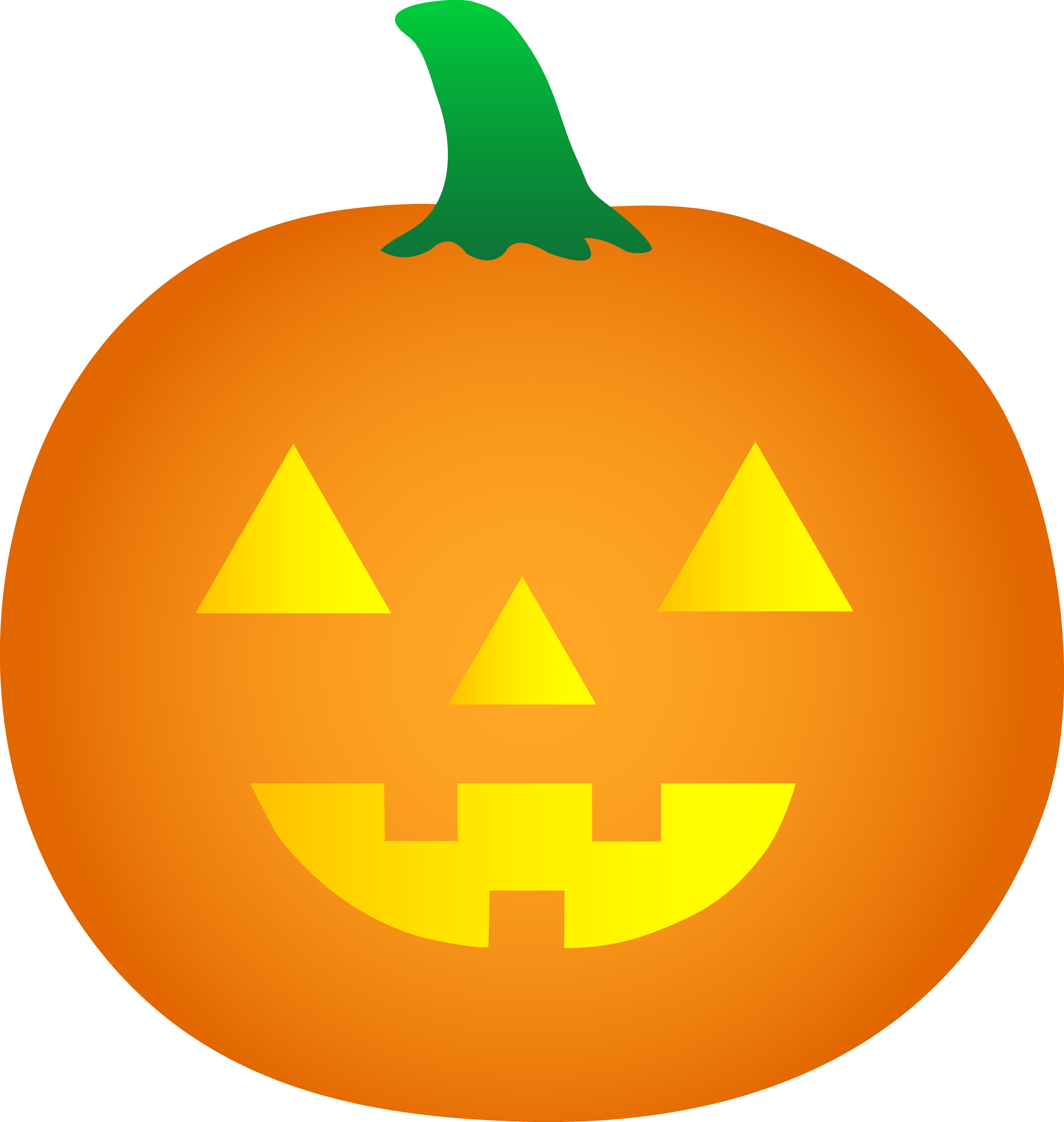 Halloween Cartoon Pumpkins