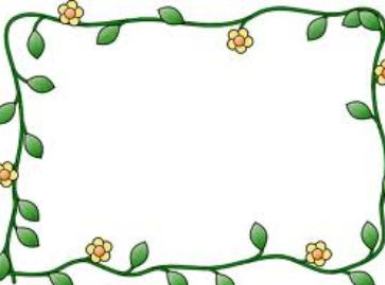 Summer Border Clip Art