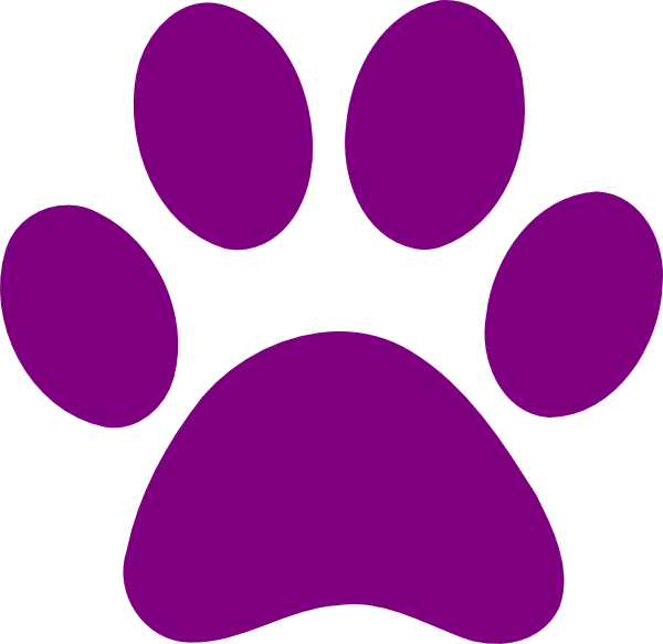 Paw Print Pink Clip Art Vector Online Royalty Free