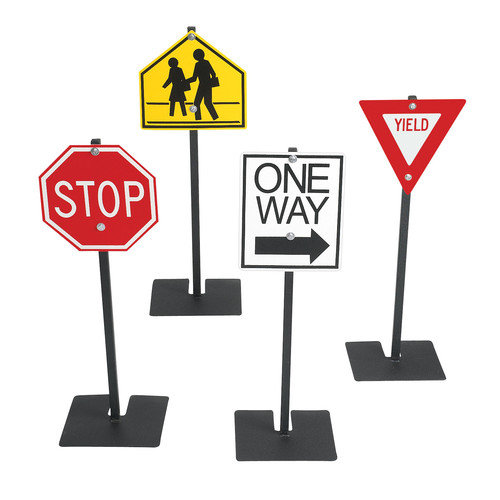 Angeles Traffic Signs: Pretend Play, Arts & Crafts : Walmart.